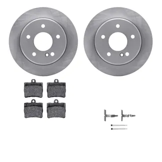R1 Concepts WFWH1-63067 E- Line Series Brake Rotor W/ Ceramic Brake Pads & Hdw